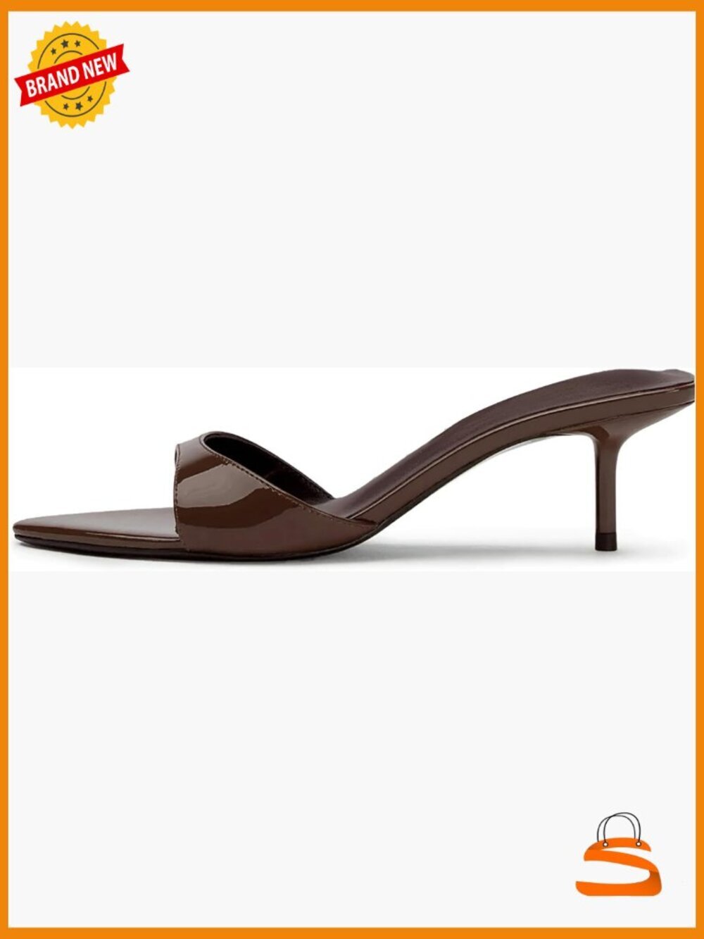 Kitten Heels Pointed Open Toe Slip On Slingback Mules Sandals Party Prom